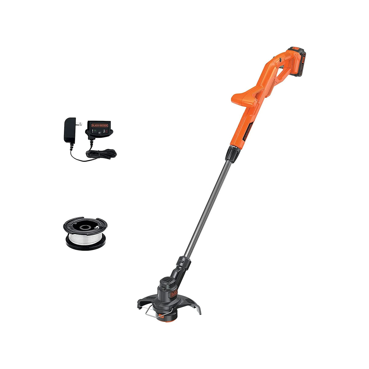 BLACK+DECKER 20V MAX* Lithium 10 in. String Trimmer / Edger, LST201