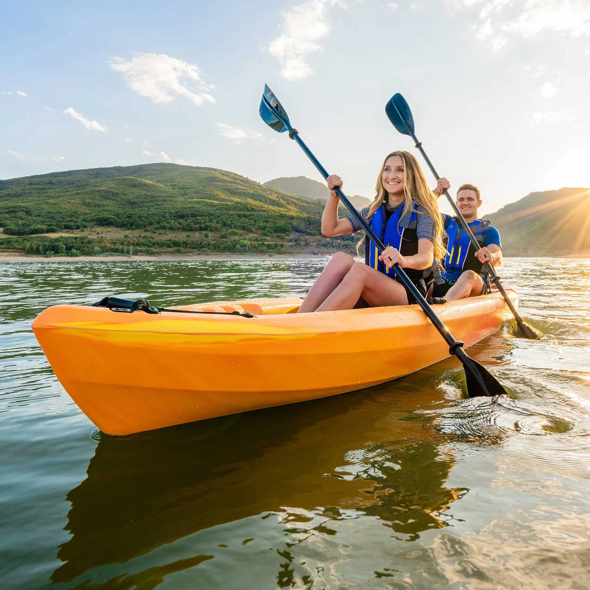 Lifetime Spitfire 12 ft Tandem Kayak, Sunset Fusion (90915)