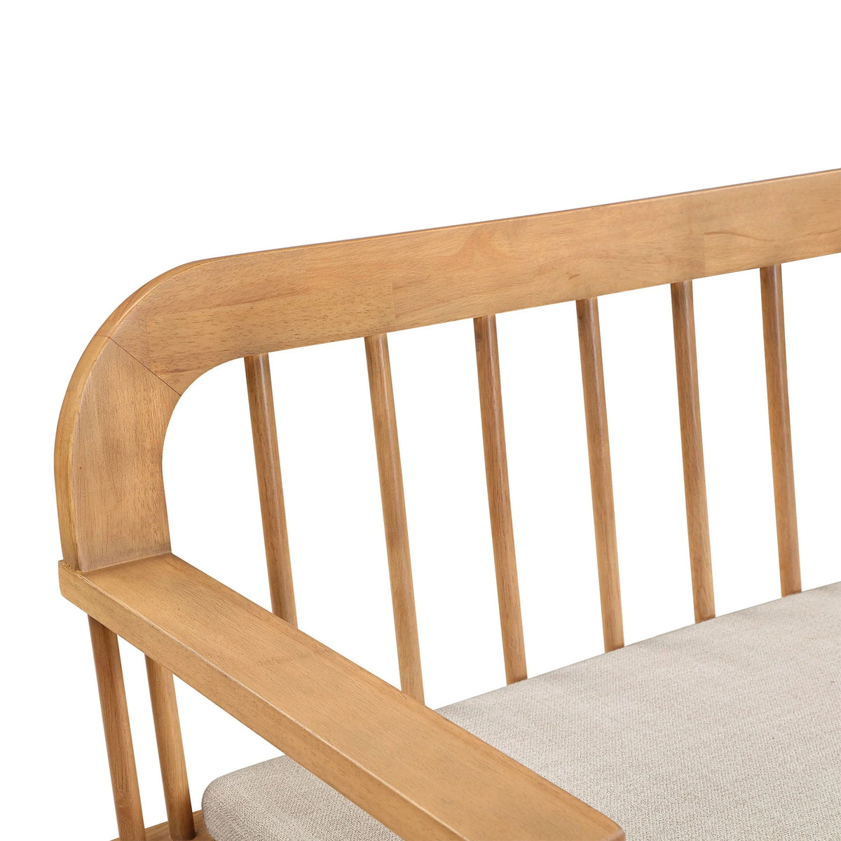 Better Homes & Gardens Windemere Solid Wood Bench, Natural Oak finish, by Dave & Jenny Marrs