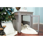 ECOFLEX® Dog Crate End Table - Grey Large