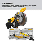 DEWALT 308351915 12 in. 15 Amp Compound Double Bevel Miter Saw