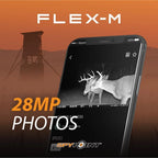 SPYPOINT Flex-m Twin Pack Cellular Trail Camera �C Hunting Trail Monitor with GPS, Night Vision, Dual-Sim LTE, IP65 Water-Resistant