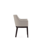 Gansevoort Modern Faux Leather Dining Armchair