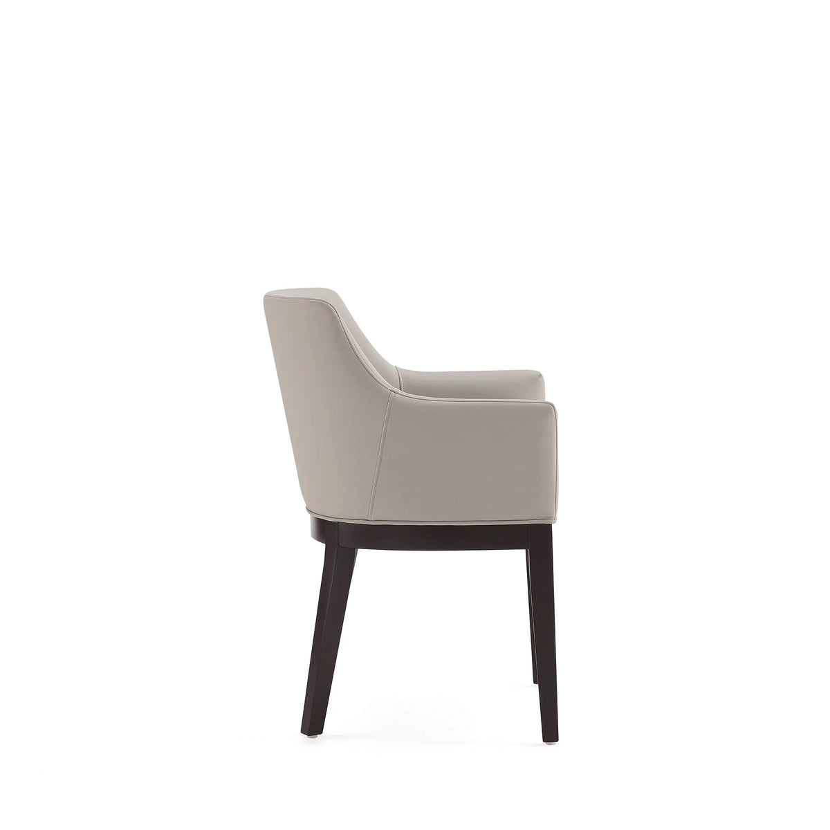 Gansevoort Modern Faux Leather Dining Armchair