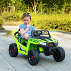 TOBBI 12V Kids Electric off-Road UTV Truck Car Battery Powered Ride on Toys for Girls with LED Headlights, Music, Horn
