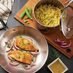 Tramontina 14-Piece Tri-Ply Clad Stainless Steel Cookware Set, with Glass Lids