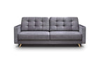 Meble Furniture Vegas Queen Sofa Bed with Storage, Multiple Colors