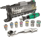 Wera Tools Tool-Check Plus Tool Set With Bitholding Screwdriver, 39 Pieces