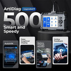 OBD2 Scanner TOPDON ArtiDiag500 Car Diagnostic Scanner Engine ABS SRS Transmission CAN Diagnostic Full OBD2 Test