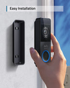 eufy Wireless 1080p Video Doorbell with Chime, Locally Stored Data