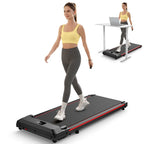 Walking Pad 2 in 1 Under Desk Treadmill with Remote Control Mini Portable Treadmill for Home Office