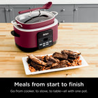 Ninja Foodi Possible Cooker 8.5qt Multi-Cooker, Cherry Tarte, MC1000WM