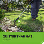 Greenworks 60V 17" Brushless (Push) Mower + 60V 13" String Trimmer, 4.0Ah Battery and 3A Charger