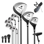 Costway Men's Complete Golf Clubs Package Set 10 Pieces Includes Alloy Driver