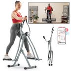 Sunny Health & Fitness Manual Air Walker Elliptical �?30�?Stride, Low Impact, Lightweight, Quiet with Free SunnyFit App