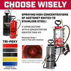 Chapin 1949 3.5 Gallon Tri-Poxy Industrial Concrete Open Head Tank Sprayer
