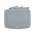 Beautiful Drew Accent Chair by Drew Barrymore, Cream Boucle
