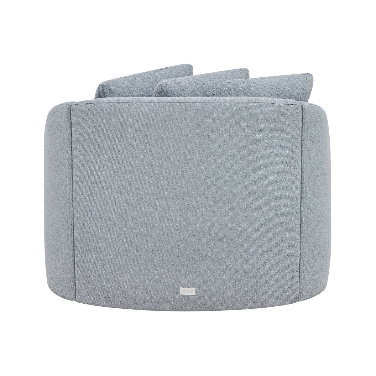 Beautiful Drew Accent Chair by Drew Barrymore, Cream Boucle