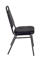 Regency Restaurant Stack Chairs,Black,PK40 8029BK40PK