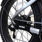 GOTRAX Tundra Electric Bike for Adults, 750W 48V 26" x 4" Fat Tire Adult Dirt Electric Bicycle, 20MPH All Terrain Electric Mountain Bike, Step over, Silver