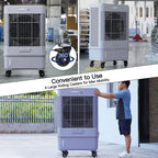 YougetTech 37'' Portable 3000CFM Evaporative Air Cooler