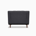 A&D Home Springfield Polyester Convertible Futon Chair, Yellow