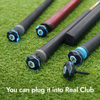 PHIGOLF Home Golf Game Simulator: Enjoy Interactive Golf with Motion Sensor & Swing Stick for Indoor & Outdoor Fun �C 38,000+ Courses Worldwide, Compatible with Android, iOS, App & E6 Connect