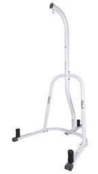 Everlast Single Station Heavy-Duty Punching Bag Stand, Powder-Coated Steel, 100 lb Capacity, Black