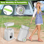 Hand Wash Station Portable Wash Sink Basin Stand 12 Gallon 45L Camping Garden