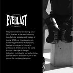 Everlast Single Station Heavy-Duty Punching Bag Stand, Powder-Coated Steel, 100 lb Capacity, Black
