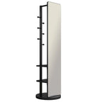 Full-Length Mirror on Rubber Wood Frame 65.7 x 17.7 Inches Ideal for Dressing Rooms and Living Spaces for Versatile Use