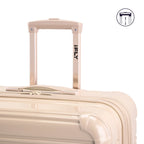 iFLY Hardside Fibertech Luggage 28" Checked Luggage, Champagne