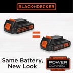 BLACK+DECKER 20V Cordless Hedge Trimmer, 22-Inch, 1.5Ah, Battery and Charger Included