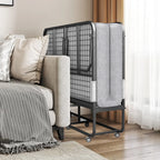 Full Size Folded Bed with Mattress, 75" x 54" Folding Bed, Twin Bed, Rollaway Bed Guest Bed for Adults with Sturdy Frame