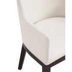 Gansevoort Modern Faux Leather Dining Armchair