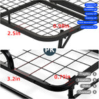 Full Size Folded Bed with Mattress, 75" x 54" Folding Bed, Twin Bed, Rollaway Bed Guest Bed for Adults with Sturdy Frame