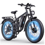 Dual Motor PEAK 3000W Electric Bike for Adults,31mph 48V 23Ah Electric Bicycle,26" Fat Tire Mountain Bike UL2849