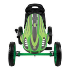 Hauck Speedster Pedal Go Kart w/ Adjustable Bucket Seat for Kids Ages 4 to 8, Fire Rescue
