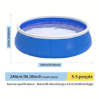 Inflatable swimming pool 244*63 butterfly inflatable coil mesh pool