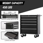 5-Drawer Rolling Tool Chest Tool Storage Cabinet with Wheels Tool Organizer Box