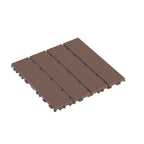 44PCS Plastic Interlocking Deck Tiles,Patio Deck Tiles,12"x12" Square Waterproof Outdoor