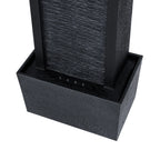 Teamson Home 37.99" Athena Outdoor Solar Powered Water Fountain