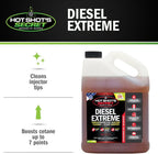 Hot Shot's Secret Diesel Extreme �C 1 Gallon �CDiesel Fuel Additive �C Concentrated Fuel Injector Cleaner �C Cetane Booster �C Increases Mileage �C Eliminates Black Smoke