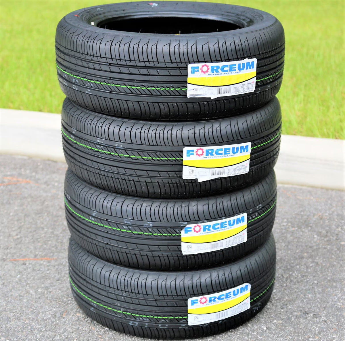 Set of 4 Forceum Ecosa 175/70R13 82H a/s All Season Tires