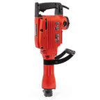 XtremepowerUS Demolition Jack Hammer Heavy Duty, 2200W Electric Jackhammer With Scraping Chisel, 1800BPM Power Drill Concrete Breaker Bar Point & Chisel Bits Chisel Set, Red