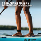 MSEASFREE Inflatable Paddle Board Stand up Paddle Board with Premium SUP Accessories