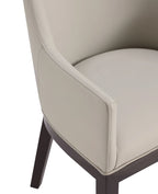 Gansevoort Modern Faux Leather Dining Armchair