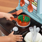 Pretend Play Kids Best Chef's Toy Cooking Kitchen Set with Accessories