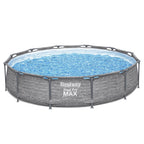 Bestway Steel Pro MAX 12' x 30" Above Ground Outdoor Swimming Pool Set