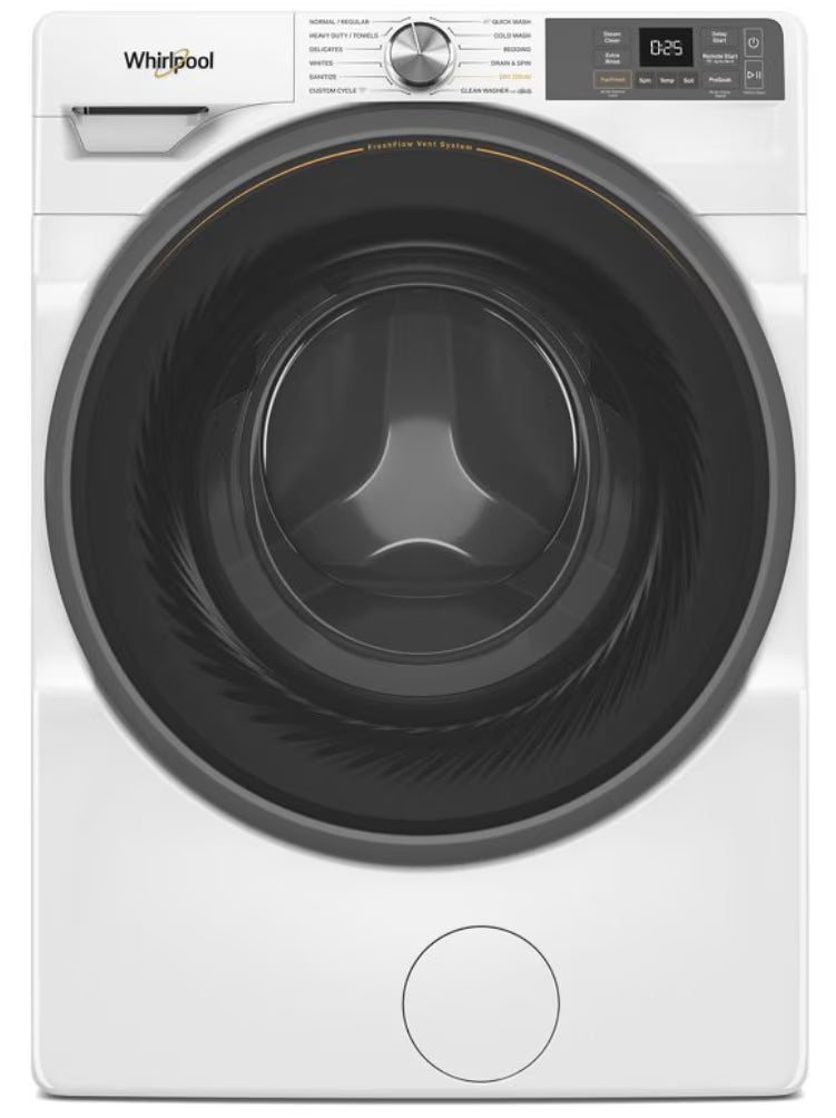 Whirlpool WFW5720RW 4.5 cu. ft. Smart Front Load Washer FreshFlow Vent System